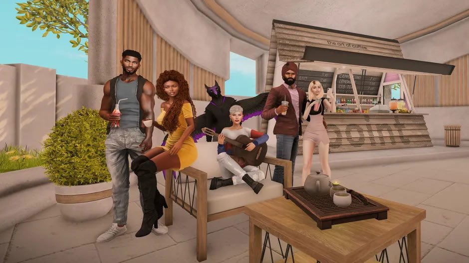 second life tem aspectos de metaverso