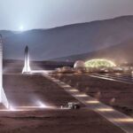 estacao espacial marte spacex