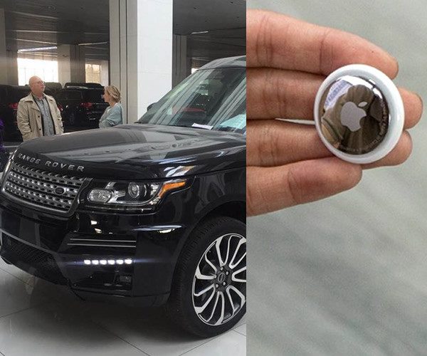 furto range rover airtags capa
