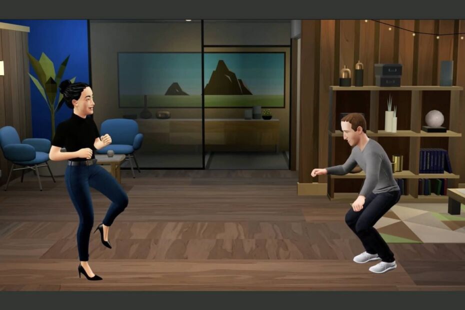 avatar Meta com pernas