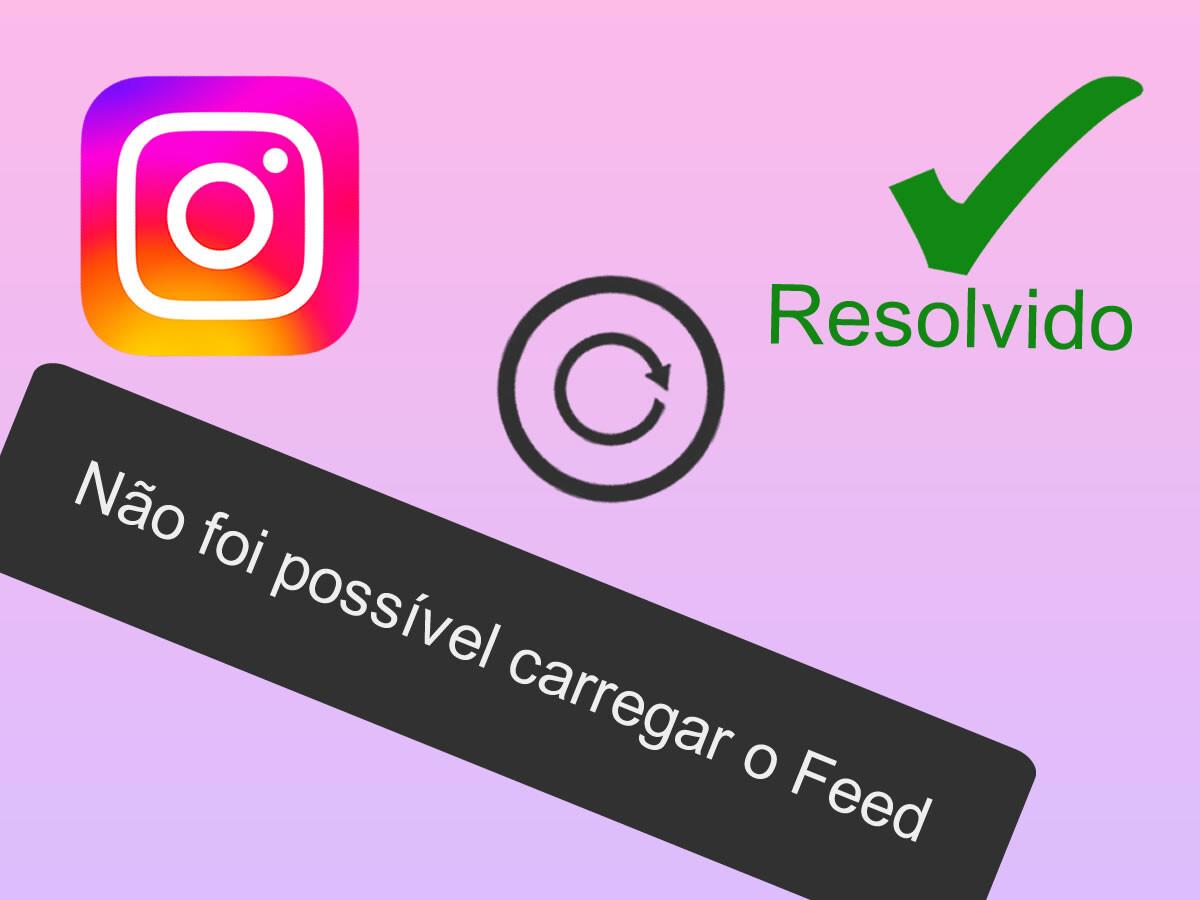 erro Instagram - Não foi possível carregar o feed