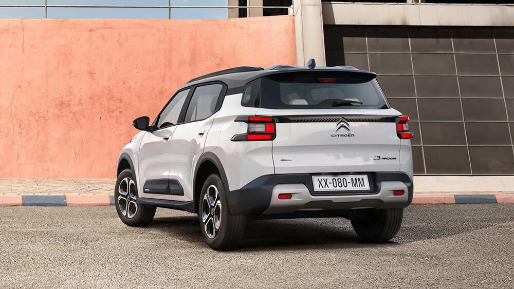 Citroen C3 Aircross traseira apresentação