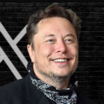 Elon Musk e logo do_X