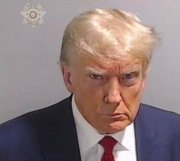 mug shot Donald Trump