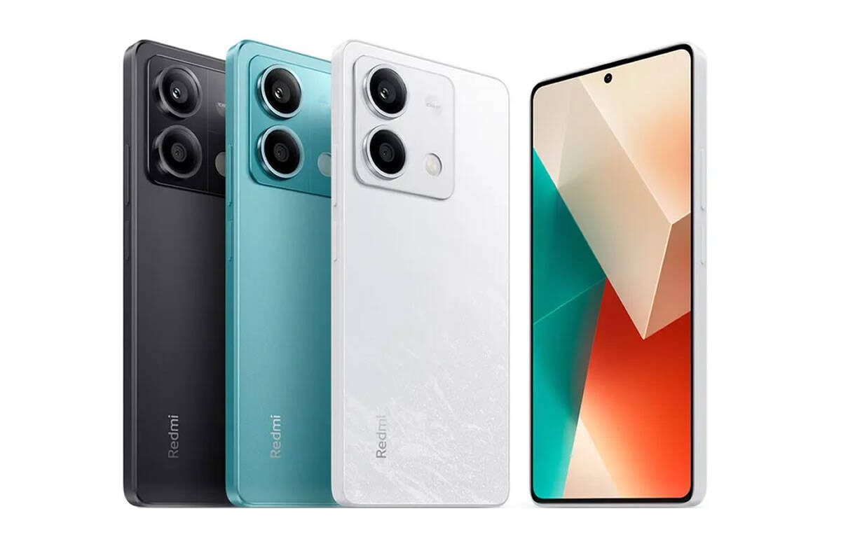 Redmi Note 13 5G tela e cores