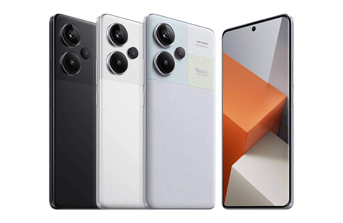 Redmi Note Pro 13 Plus tela e cores