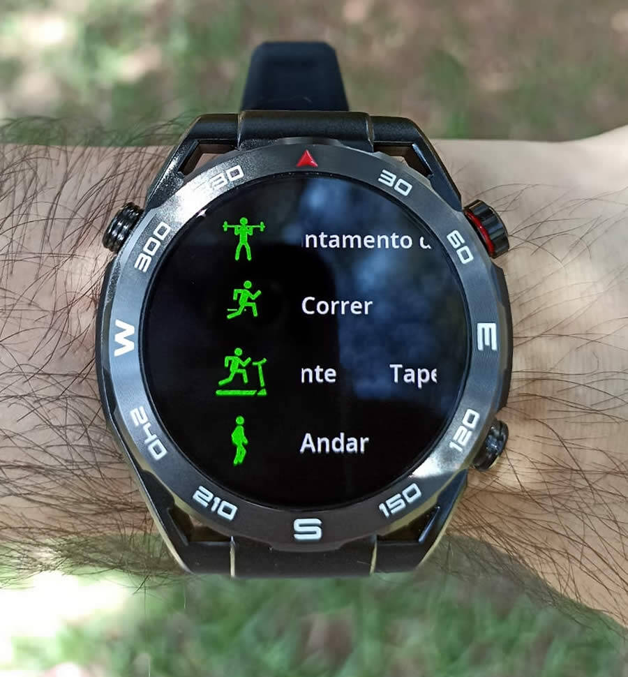 modos esportivos Haylou watch R8