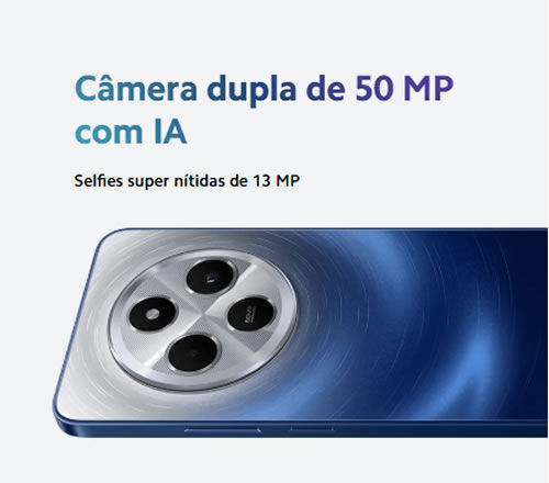 câmeras redmi 14c