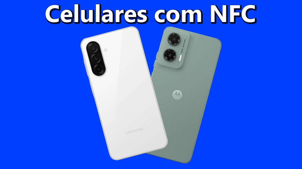 melhores celulares baratos com NFC