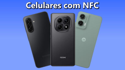 melhores celulares baratos com NFC