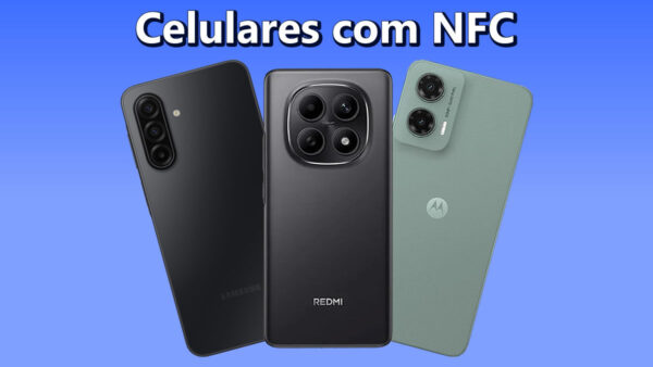 melhores celulares baratos com NFC