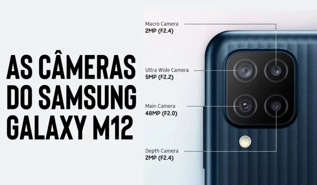 Câmeras Samsung Galaxy M12