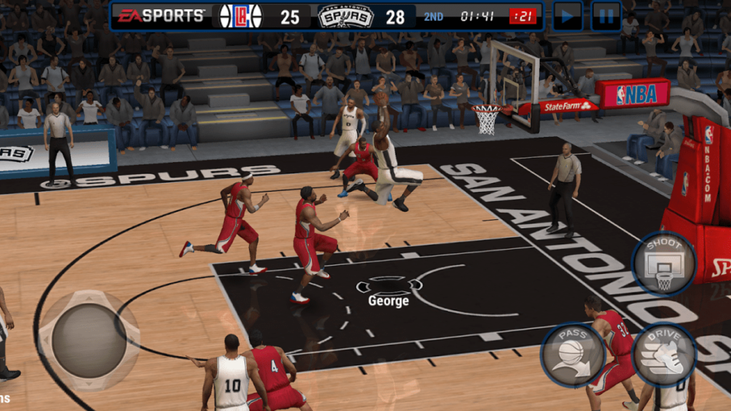 NBA LIVE Mobile basquete para celular