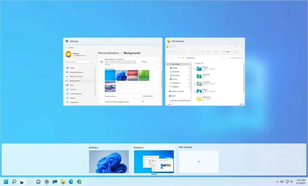 Multitarefas Windows 11