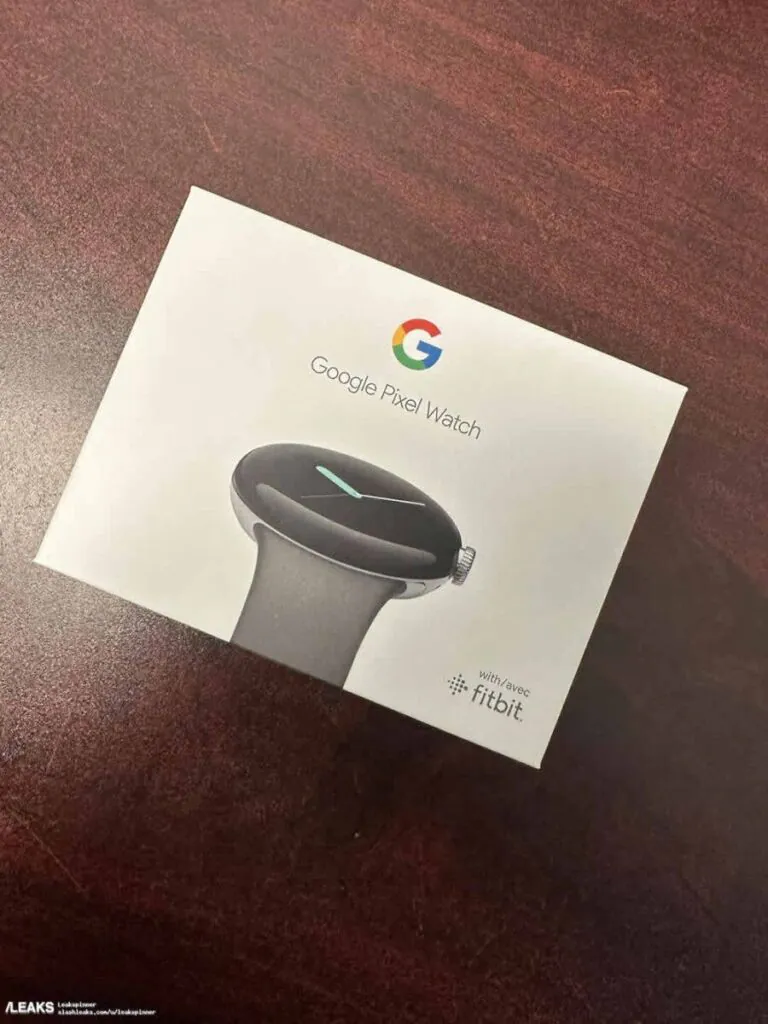 unboxing Google Pixel Watch