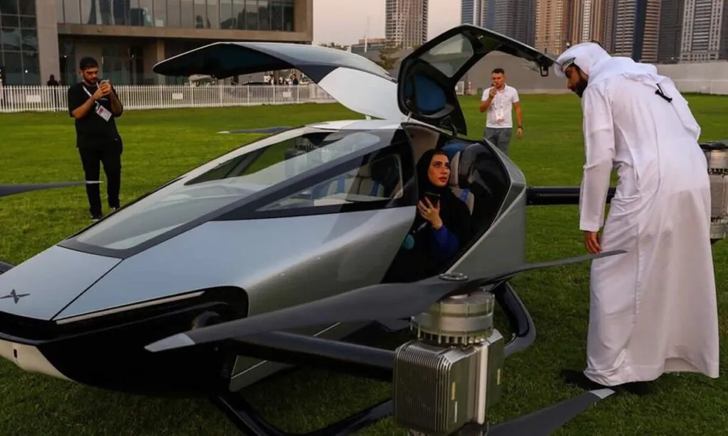 carro voador X2 evtol chinês