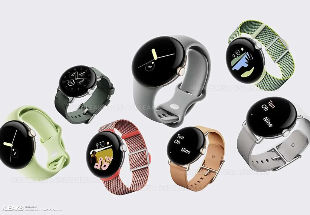 Vazamento Google Pixel Watch