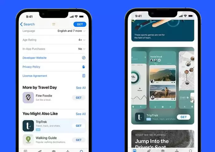 mais anuncios na app store