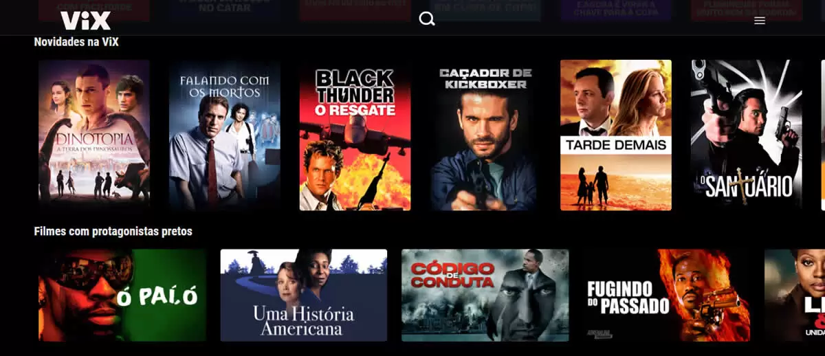 Vix TV - Filmes grátis