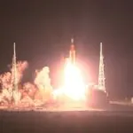 Sucesso! Missão Artemis I decola em direção a Lua. Assista decolagem decolagem-foguete-Artemis-I