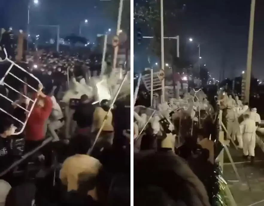 protestos cidade do iphone