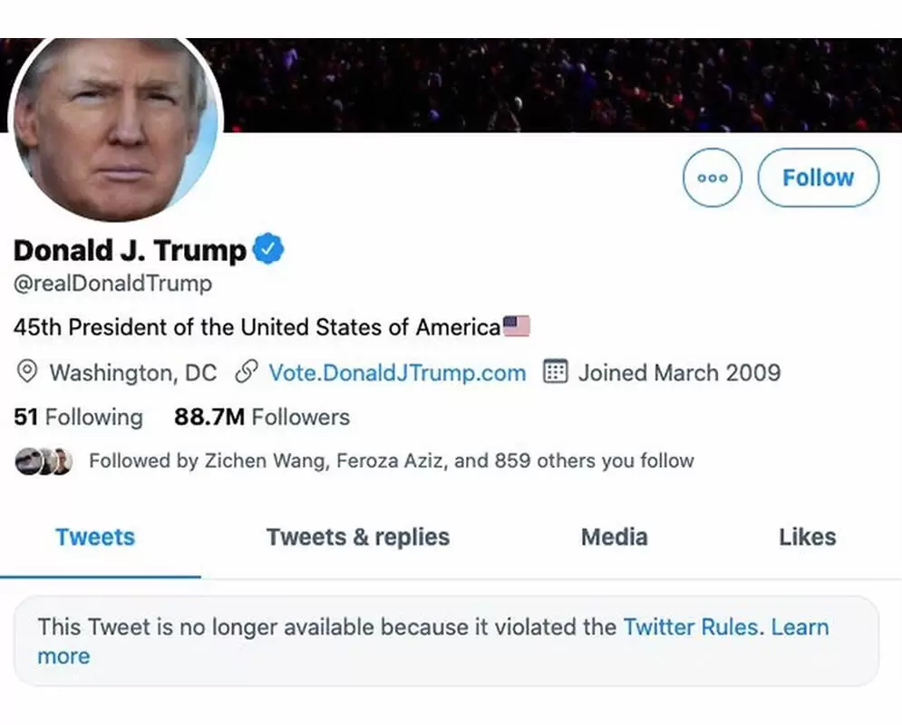 Twitter Donald Trump pode voltar