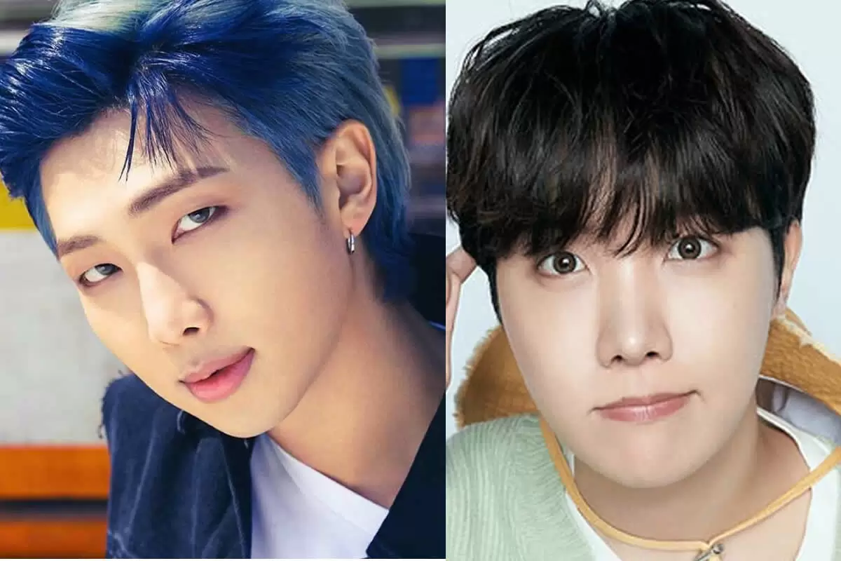 RM e J-Hope membros do BTS