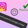 erro Instagram – Não foi possível carregar o_feed
