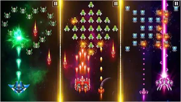 jogo de celular Space Shooter- Galaxy Attack