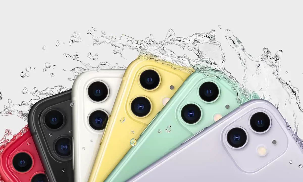 iphone 11 resistência à agua