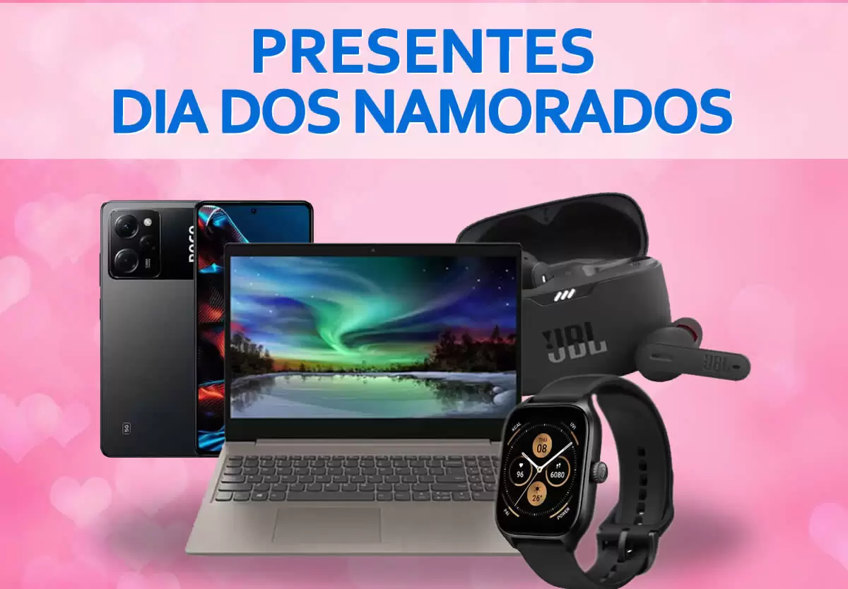 Presentes dia dos namorados