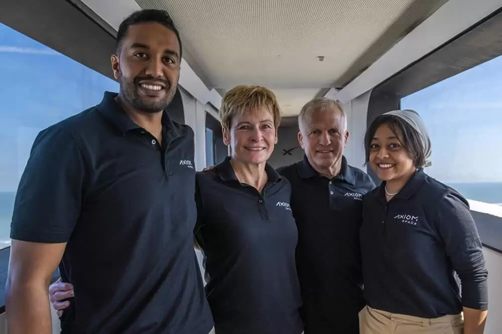 Tripulação da missão Ax-2