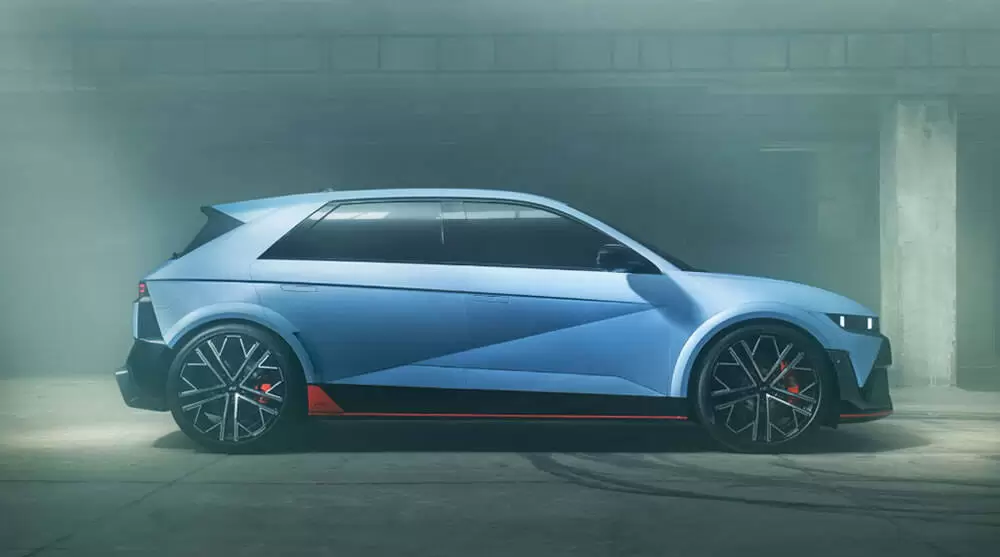 Hyundai Ioniq 5 N perfil