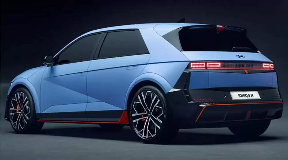 Hyundai Ioniq 5 N traseira