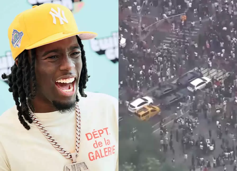 Kai Cenat e caos em NY