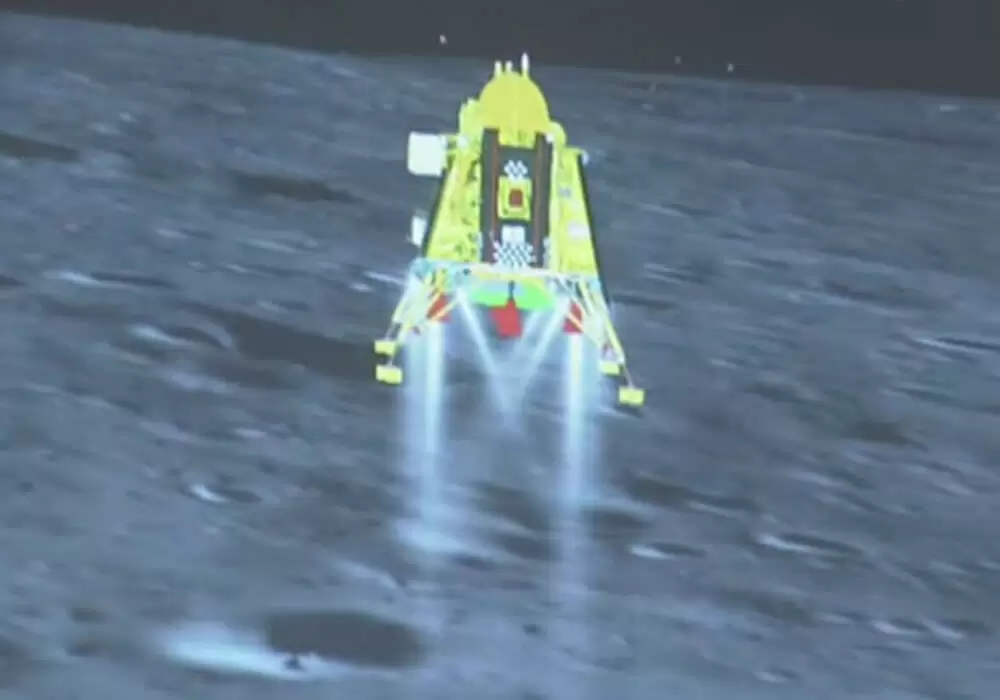 pouso da Chandrayaan-3 na Lua - ISRO
