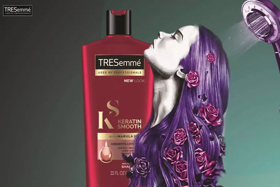 propaganda Unilever TRESemmé