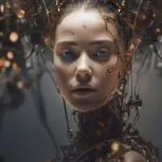 ChatGPT agora pode criar imagens mulher-robo-criada-com-DALL-E-ts2.space_