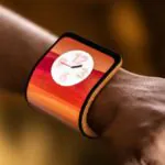 Motorola exibe tela flexível que pode ir ao pulso Conceito tela flexível_Motorola