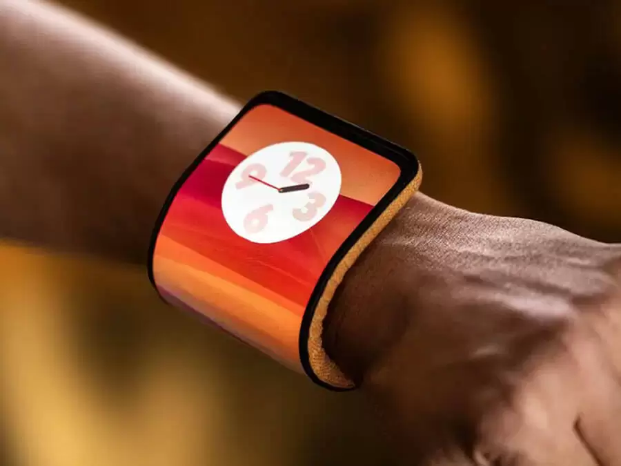 Conceito tela flexível Motorola