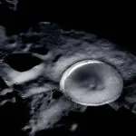Foto de cratera completa no lado oculto da Lua é divulgada pela NASA pela 1ª vez imagem-da-cratera-Shacketon-no-lado-oculto-da-Lua