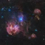 Nebulosa da Galinha Corredora tem imagem incrível registrada pelo ESO nebulosa-galinha-corredora
