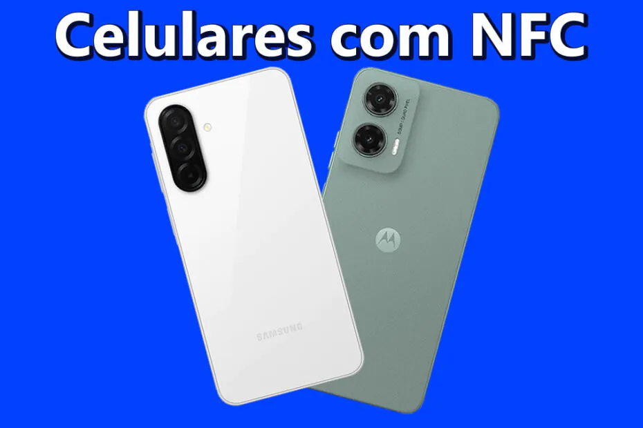 melhores celulares baratos com NFC