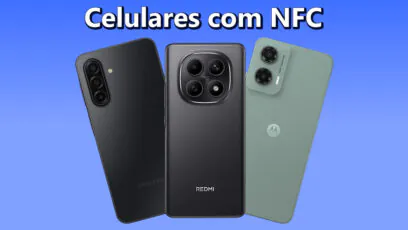 melhores celulares baratos com NFC