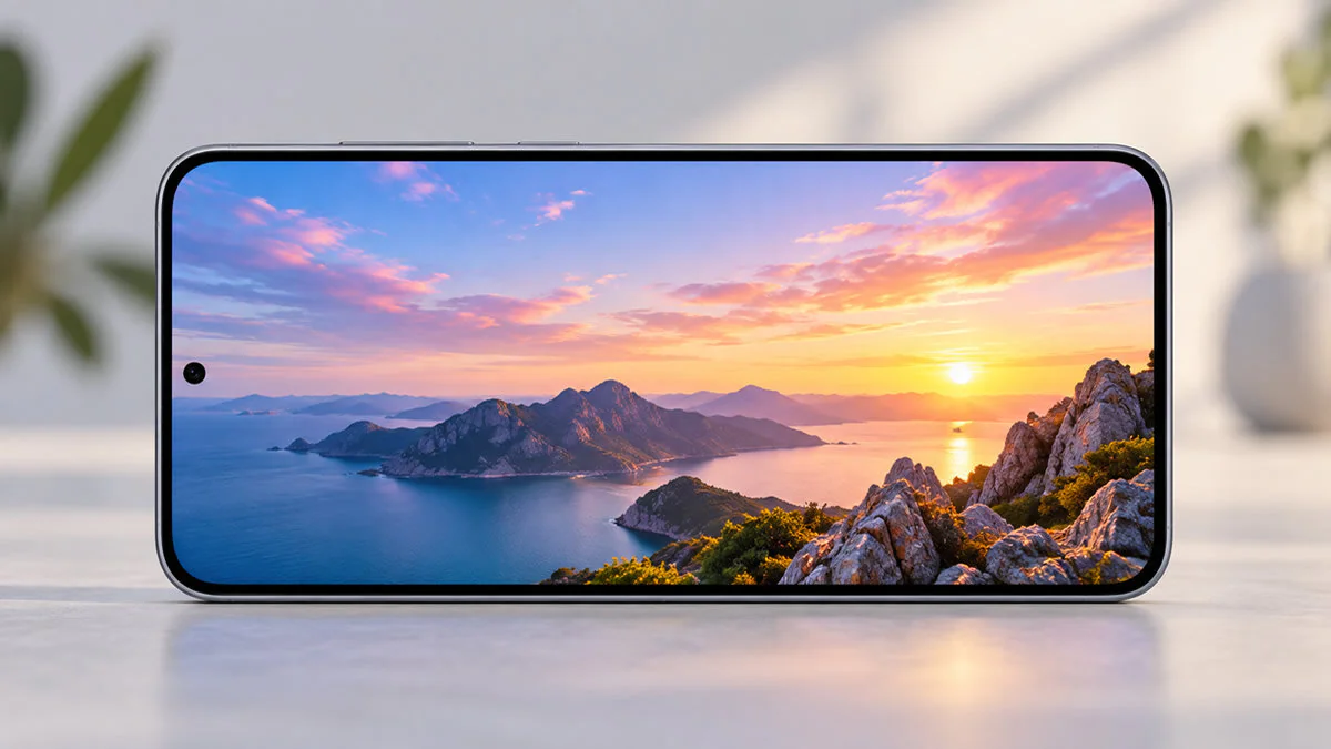 tela Super AMOLED Plus do Samsung Galaxy A57 5G